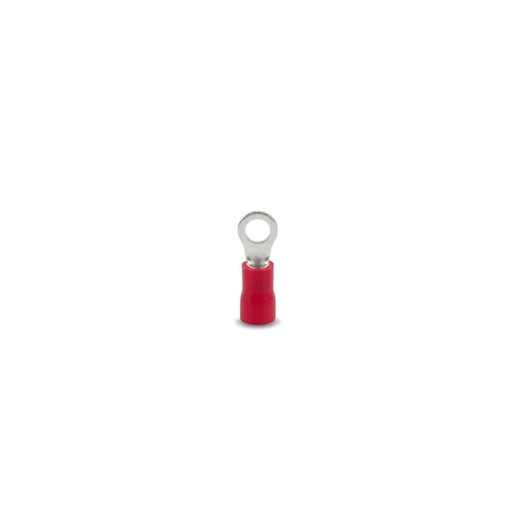 Terminal Argolla 22-16 AWG D4.3 mm Rojo Bl 100