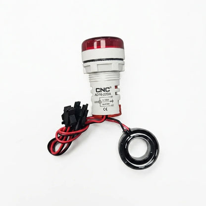 Luz Piloto LED Indicador de Corriente 0-100A CNC