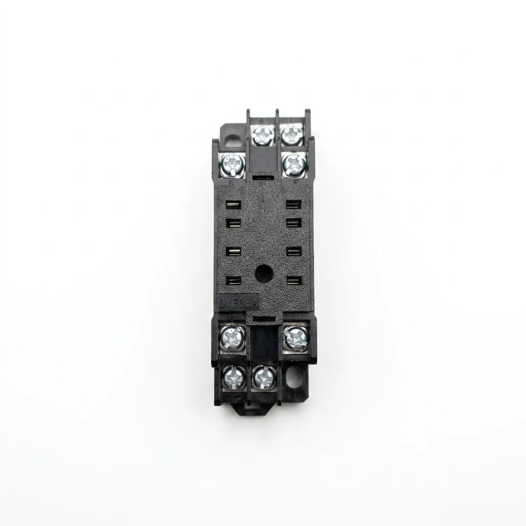 Base para Mini Relé Octal 2NO 2NC CNC