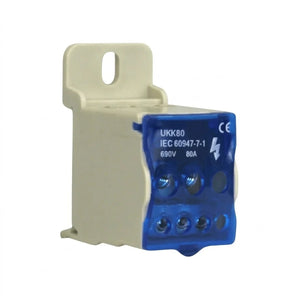Repartidor Ukk Unipolar 1x7 Posiciones 80A CNC