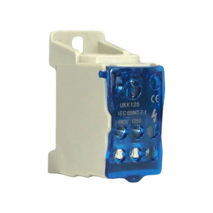 Repartidor Ukk Unipolar 1x8 Posiciones 125A CNC
