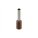 Terminal Ferrul 2AWG 35mm Cafe Bolsa 100Un CNC