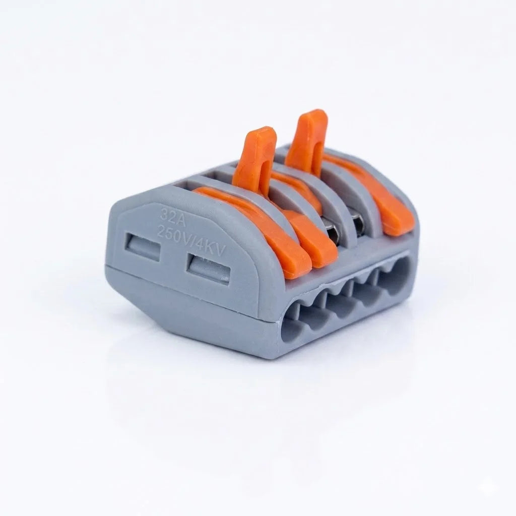 Conector Rapido 5P 0,8-4mm 32A Winelec