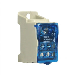 Repartidor Ukk Unipolar 1x7 Posiciones 160A CNC