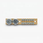 Barra Terminal Bronce 2x6P Globaltronics