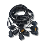 Guirnalda Exterior Soquet E27 10m IP65 Vellmax