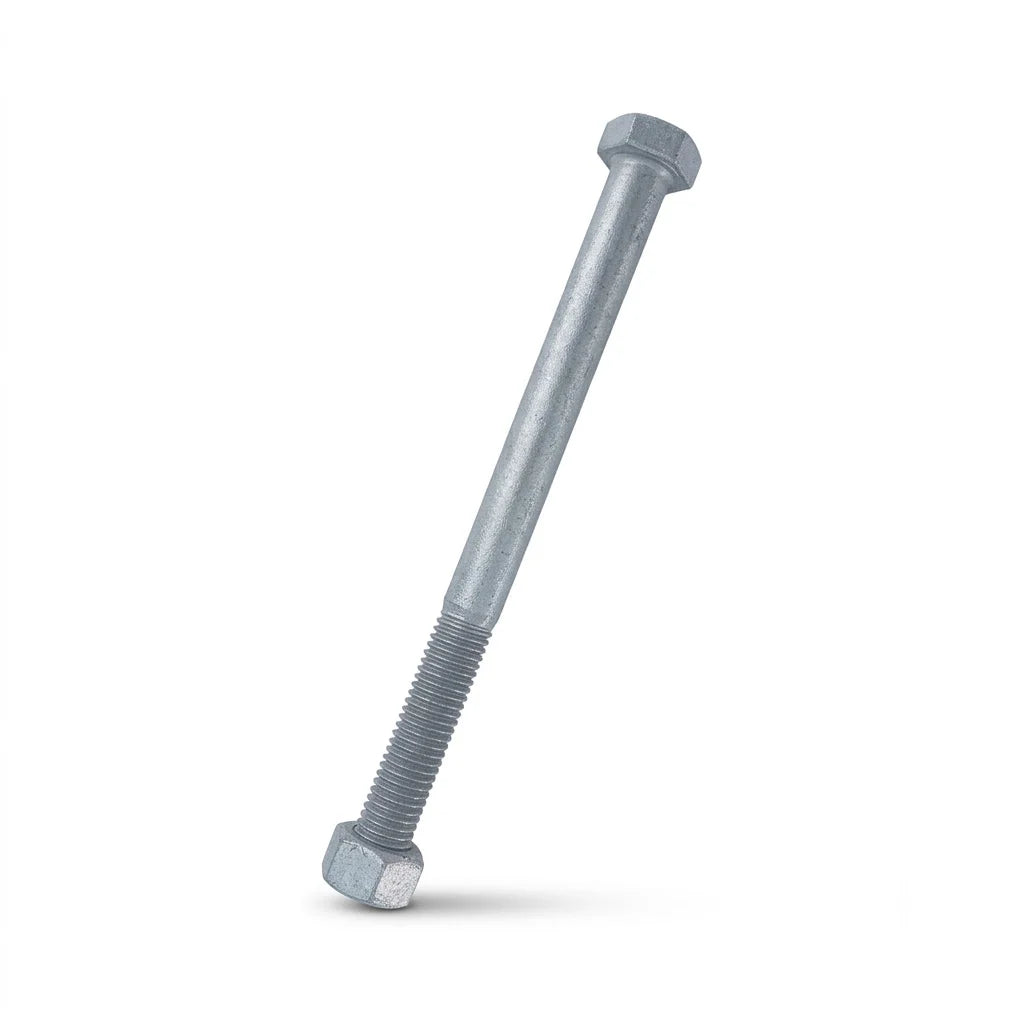 Perno Hexagonal de Acero Galvanizado 1/2x11" con Tuerca