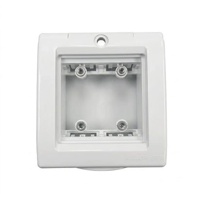 Caja Hydrobox 2 Módulos IP55 Gris Kalop
