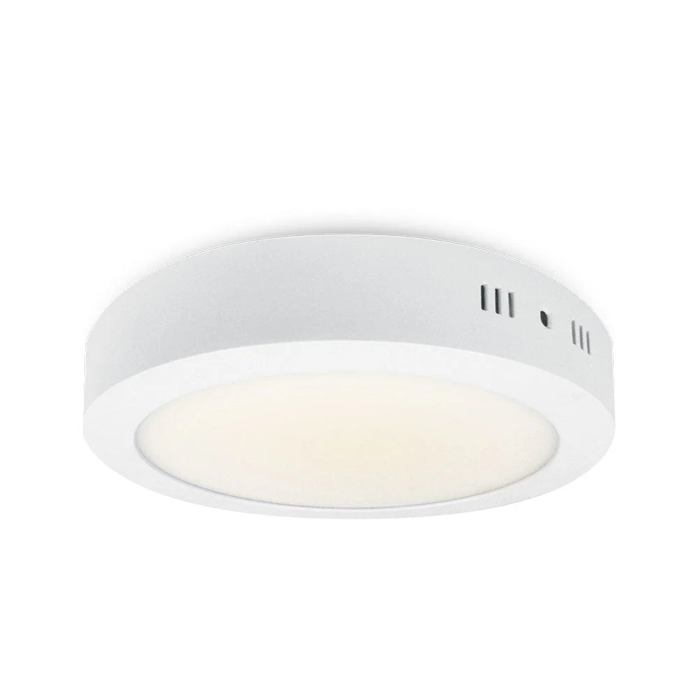 Panel LED Sobrepuesto Redondo 24W Luz Cálida 3000K VKB