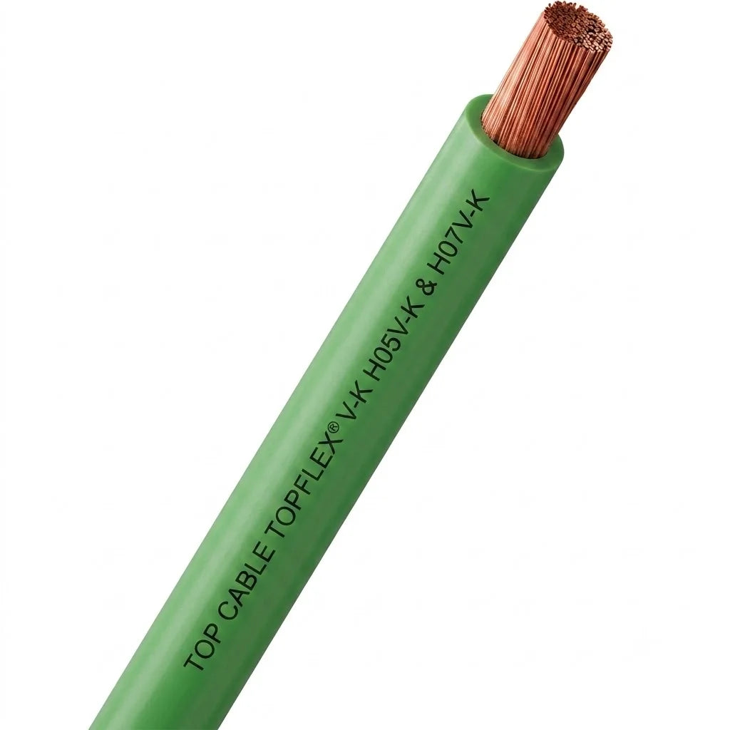 Cable Topflex HO5V-K 1mm Verde Top Cables