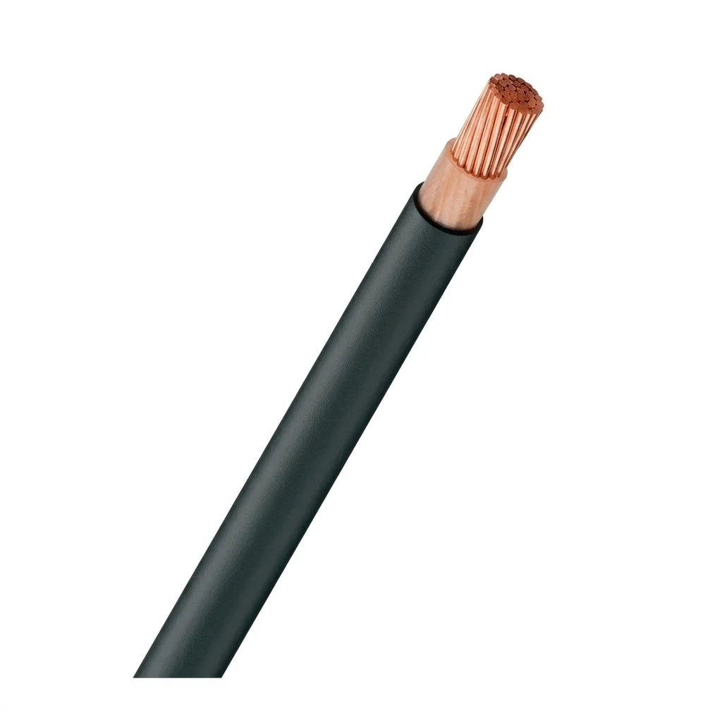 Cable 1x6mm2 RV-K 1kV Negro por metro Ascable