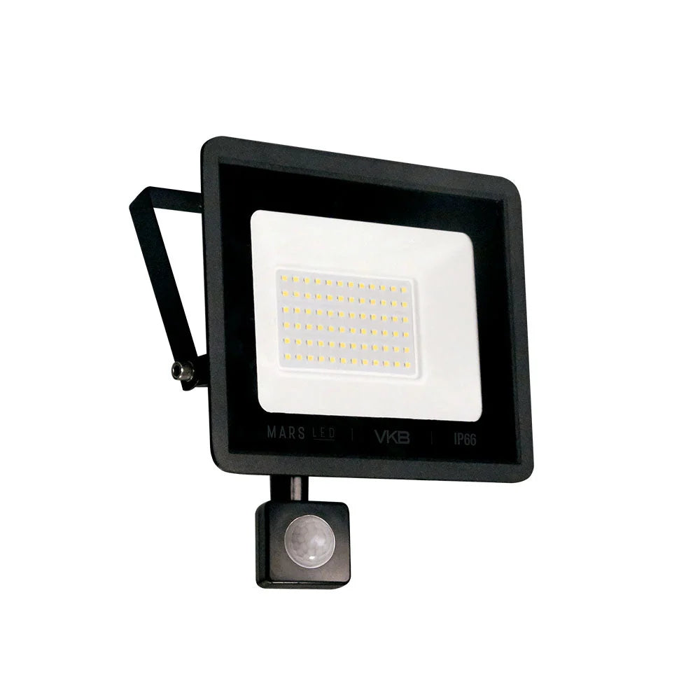 Proyector LED 50W con Sensor 6500K IP65 VKB