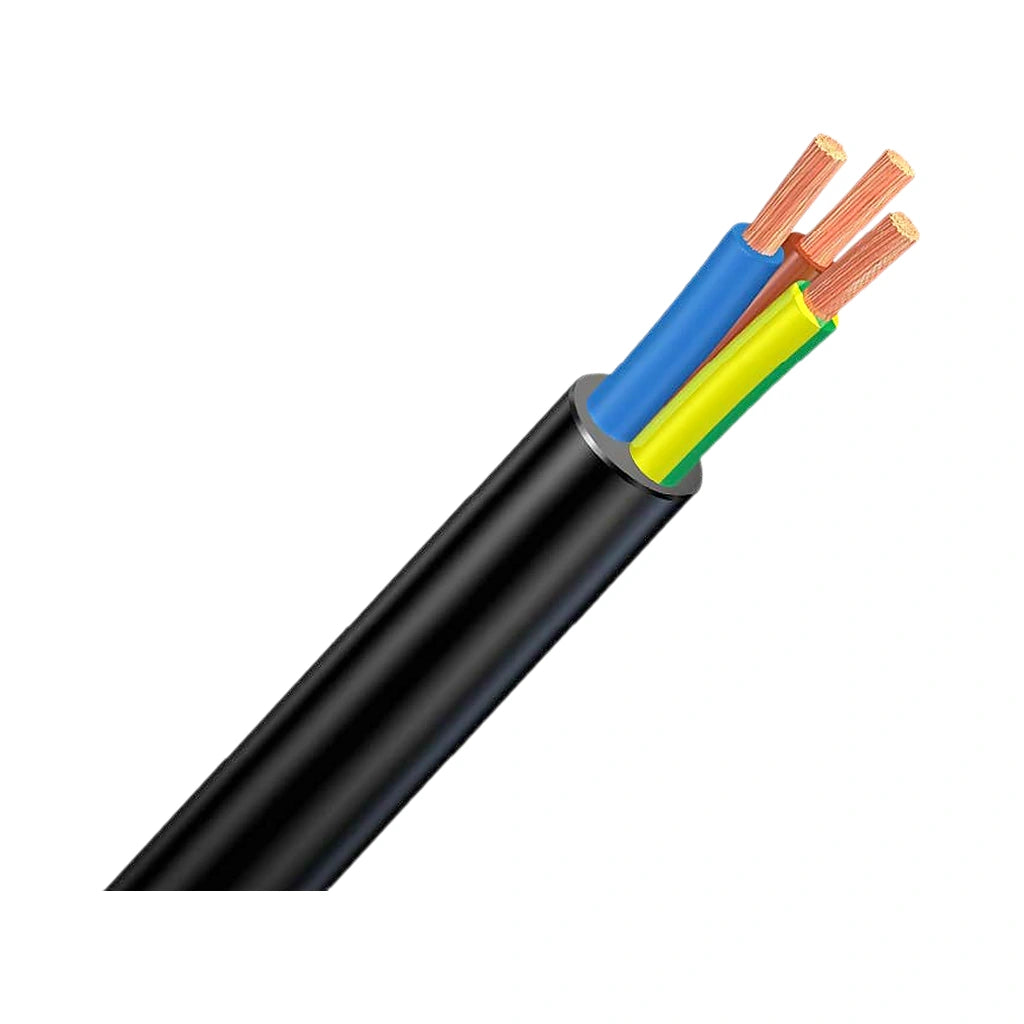 Cordon H05VV-F 3X1.5MM2 Negro 500V
