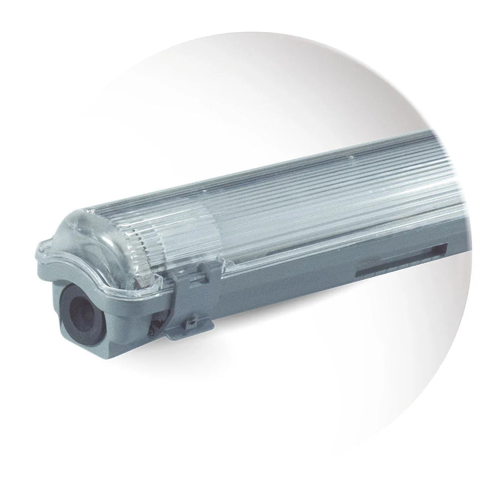 Equipo Estanco 1x20W con Tubo LED Luz Fría 6500K VKB
