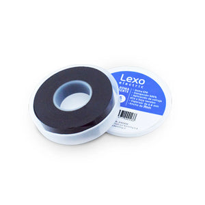 Cinta Goma Autofundente Negra 19mm 5m Lexo