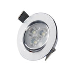 Foco LED Embutido Redondo 1W Luz Fría 6500K Faretto