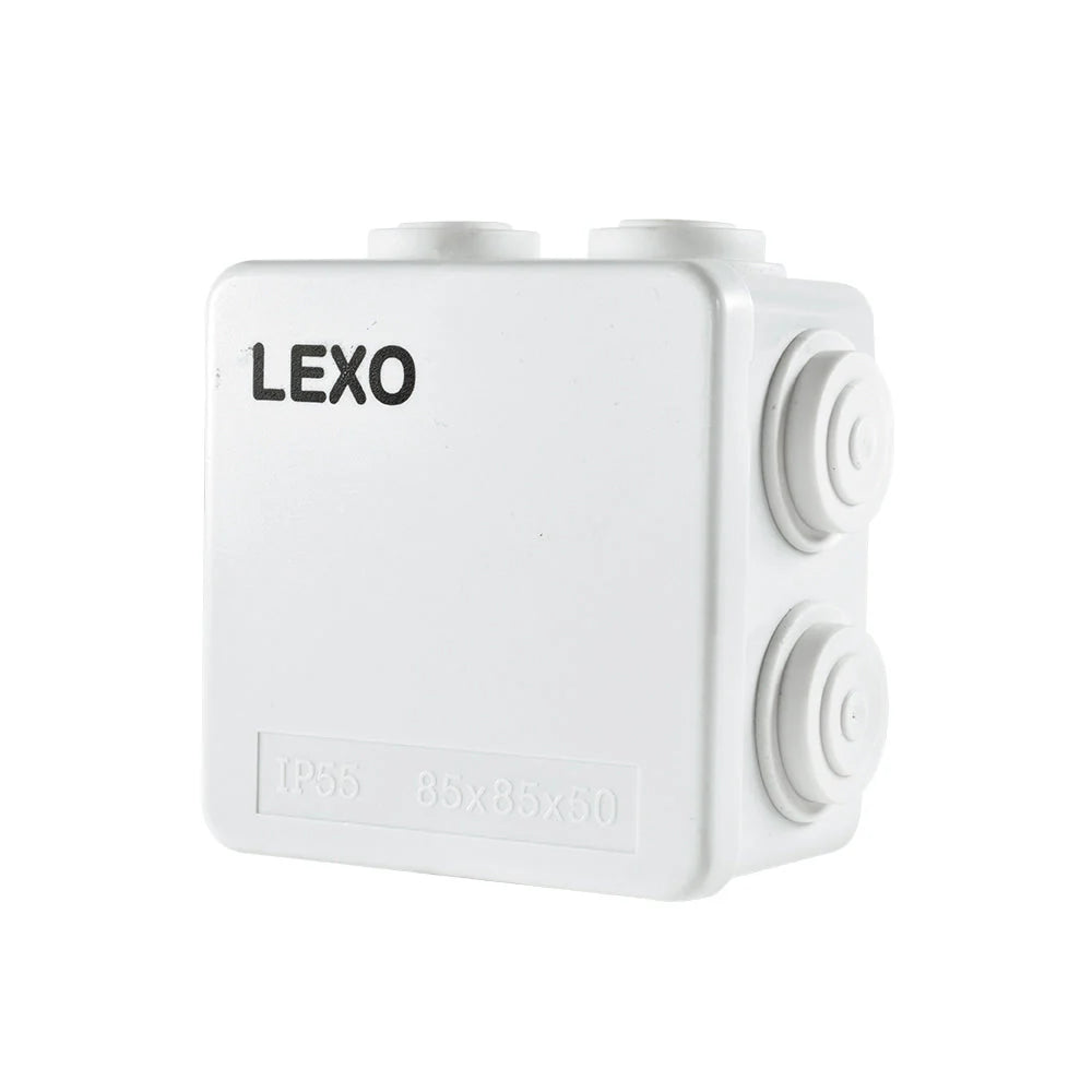 Caja Estanca con Salida 85x85x50mm Lexo