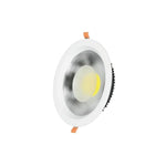 Panel LED Embutido Redondo COB 30W Luz Neutra 4000K Faretto