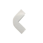 Curva Exterior Canaleta PVC 20x10mm Blanca
