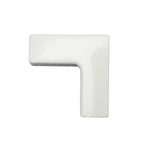 Curva Interior Canaleta PVC 20x10mm Blanca