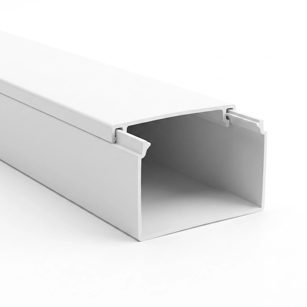 Canaleta PVC Lisa 100x50x2000mm Blanca Winelec