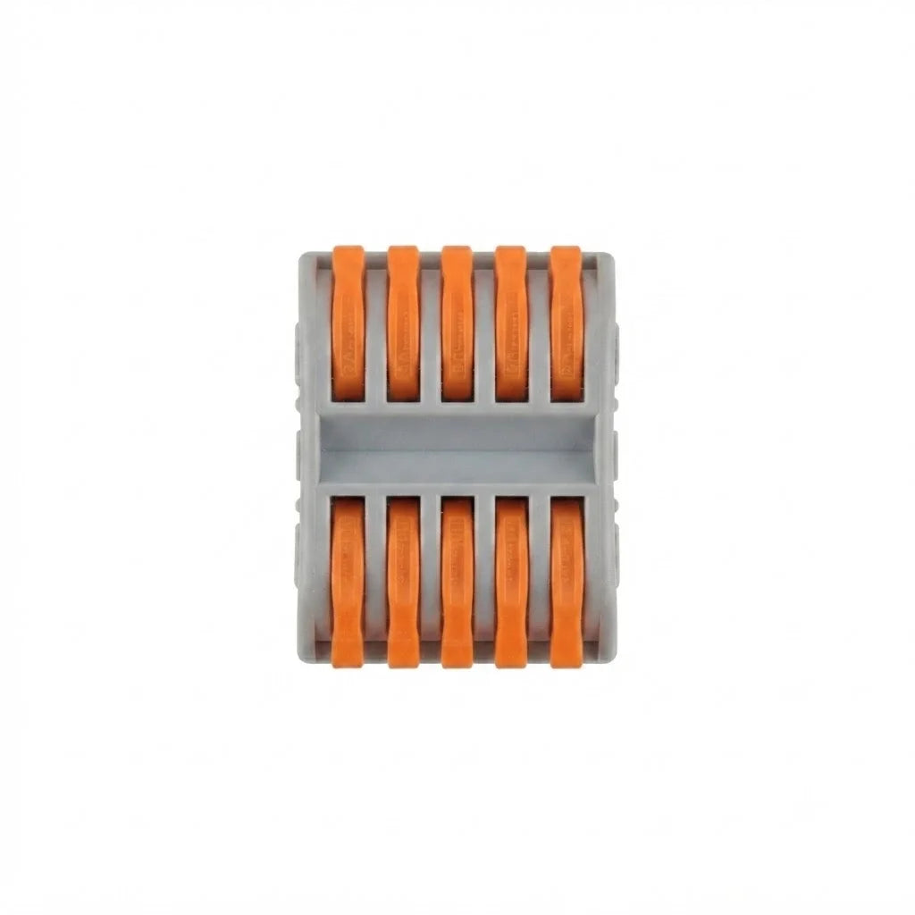 Conector Rapido Doble Fila 5P 0,8-4mm2 32A Winelec - 2