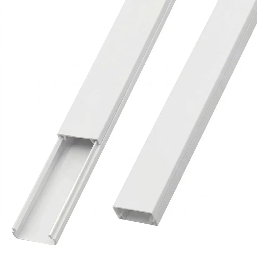 Canaleta PVC 20x10x2000mm sin Adhesivo Lexo