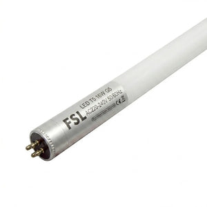 Tubo LED Fluorescente Vidrio T5 16W 1200mm Luz Cálida 3000K FSL