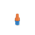 Conector Cónico Doble Aislación Naranjo-azul 12-22AWG Bolsa 50Un Lexo