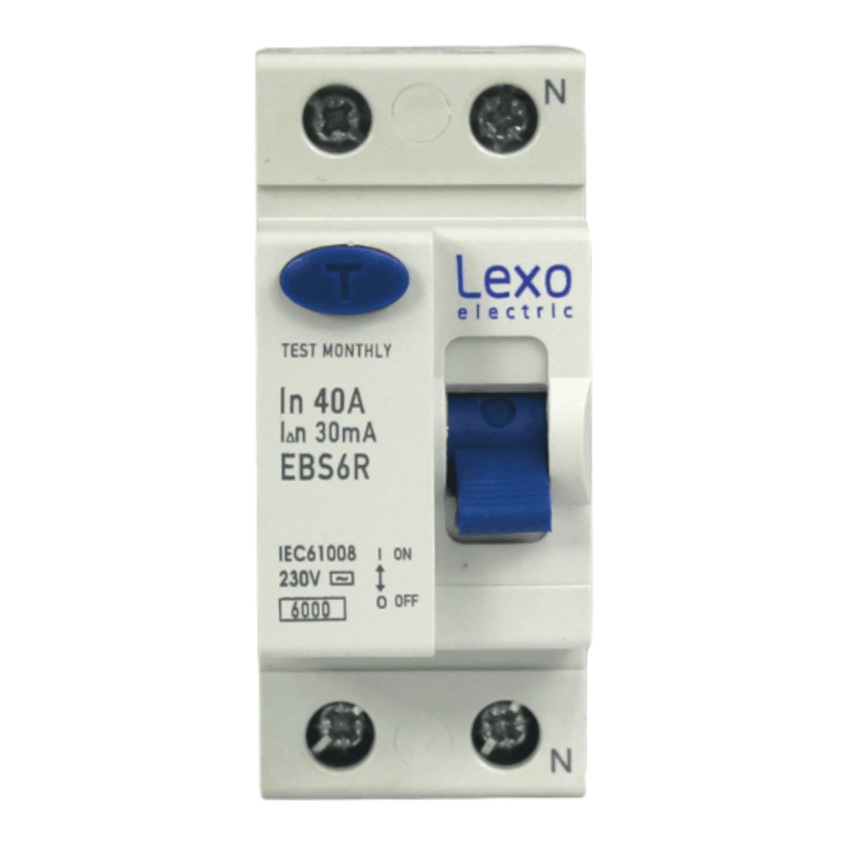 Interruptor Diferencial Ebs6R 2x40A 30mA Lexo - 3