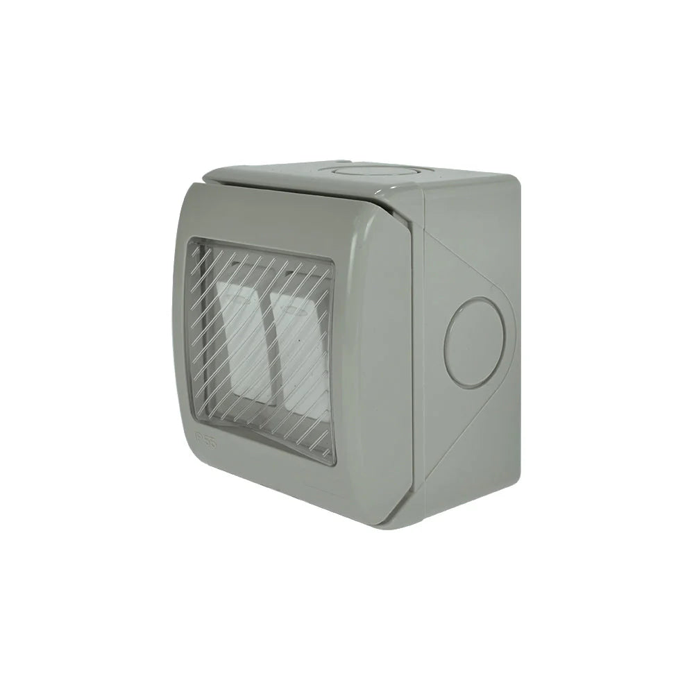 Casquete Hidrobox Interruptor Doble 9/15 Lexo