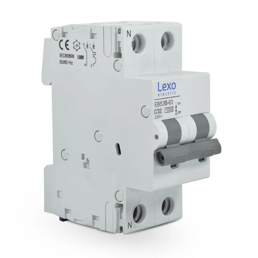 Interruptor Automático 10kA C 2x50A Lexo