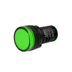 Luz Piloto LED Verde para Riel DIN 35mm 220V Lexo