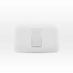 Interruptor Simple 9/12 10A 250V Blanco Armado Lexo
