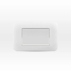 Interruptor Simple 9/12 Teclón 73mm 10A 250V Blanco Armado Lexo