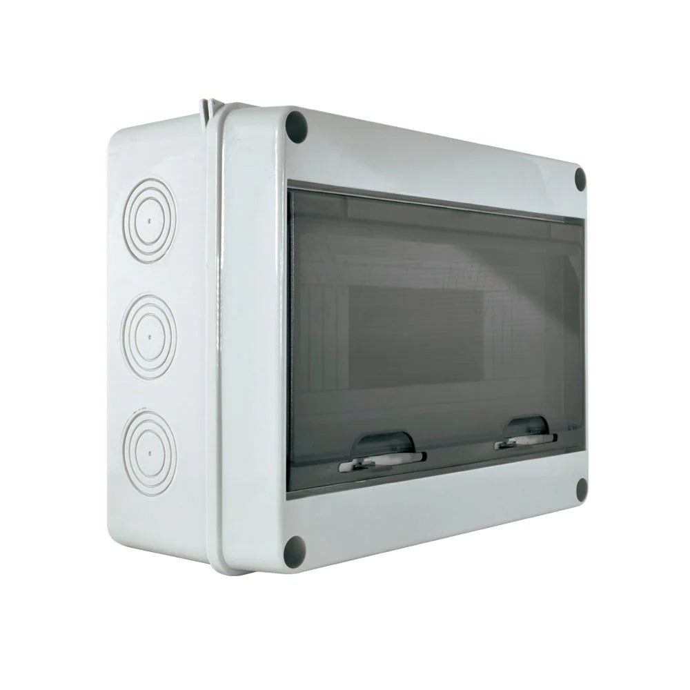 Tablero Exterior Sobrepuesto 12 Polos Estanco IP65 Lexo