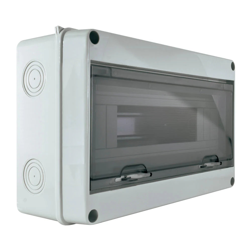 Tablero Exterior Sobrepuesto 18 Polos Estanco IP65 Lexo
