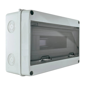 Tablero Exterior Sobrepuesto 18 Polos Estanco IP65 Lexo
