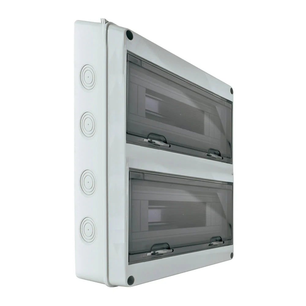 Tablero Exterior Sobrepuesto 24 Polos Estanco IP65 Lexo