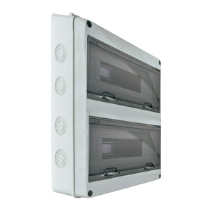 Tablero Exterior Sobrepuesto 24 Polos Estanco IP65 Lexo