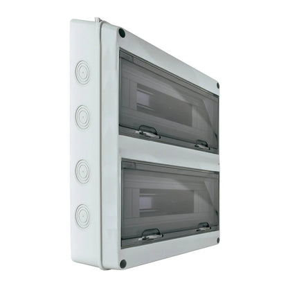 Tablero Exterior Sobrepuesto 24 Polos Estanco IP65 Lexo