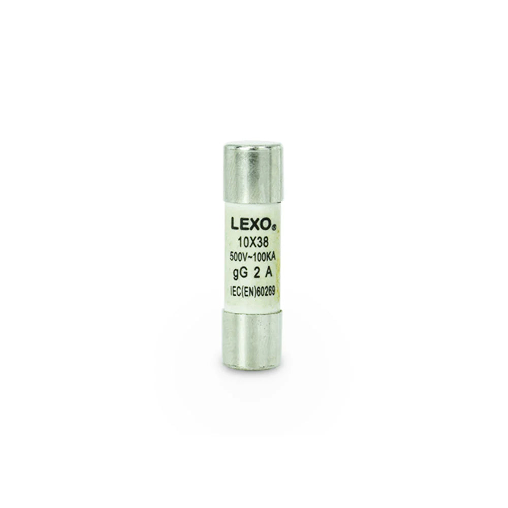 Fusible Cilíndrico 2A 10x38mm Lexo