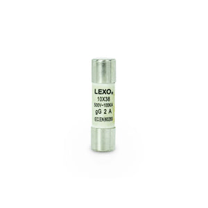 Fusible Cilíndrico 2A 10x38mm Lexo