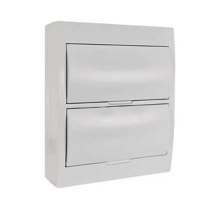 Tablero Sobrepuesto Lh Tapa Color Blanco 24 Polos IP41 Lexo