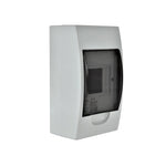 Tablero Sobrepuesto Lh Tapa Color Humo 4 Polos IP41 Lexo