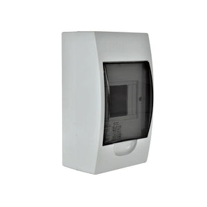Tablero Sobrepuesto Lh Tapa Color Humo 4 Polos IP41 Lexo