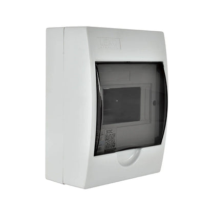 Tablero Sobrepuesto Lh Tapa Color Humo 6 Polos IP41 Lexo
