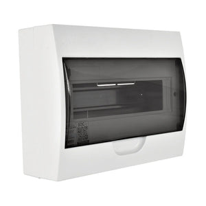 Tablero Sobrepuesto Lh Tapa Color Humo 12 Polos IP41 Lexo