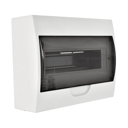 Tablero Sobrepuesto Lh Tapa Color Humo 12 Polos IP41 Lexo