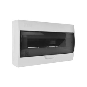Tablero Sobrepuesto Lh Tapa Color Humo 18 Polos IP41 Lexo